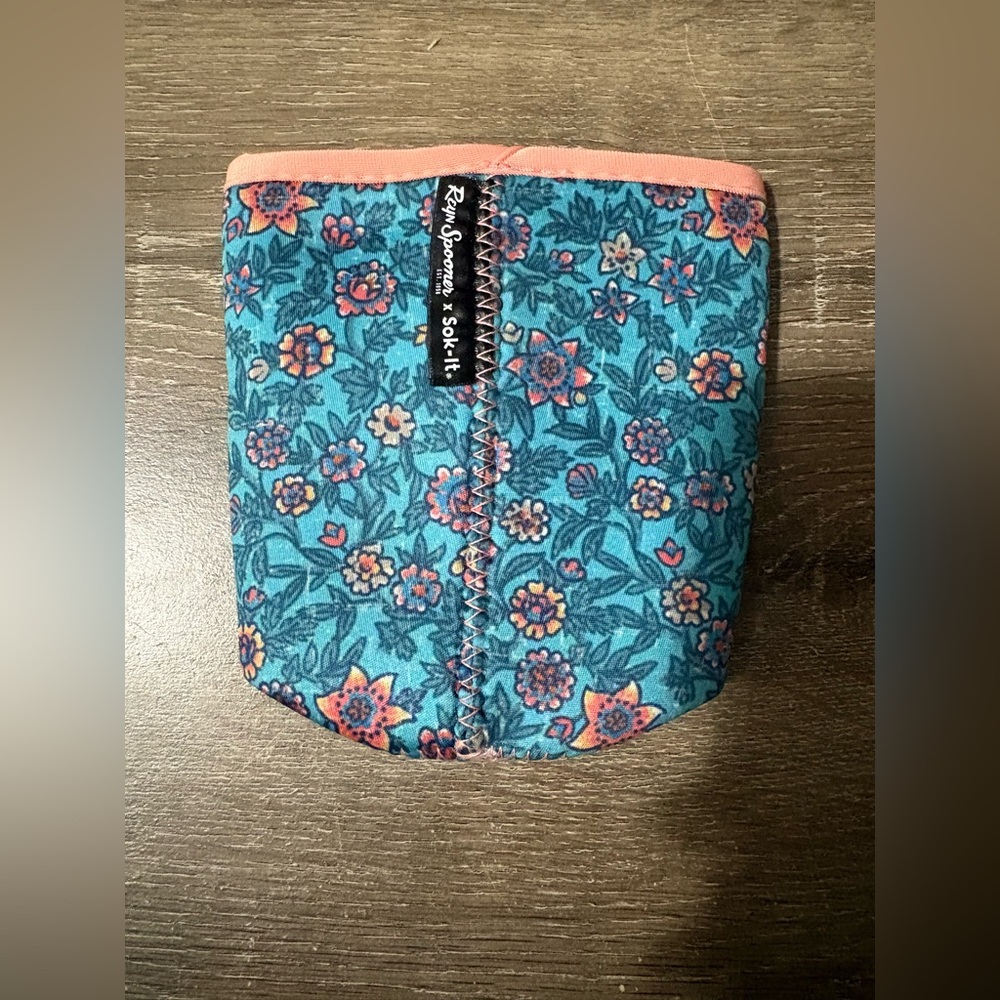 Java Sok Medium Floral Drink Sleeve